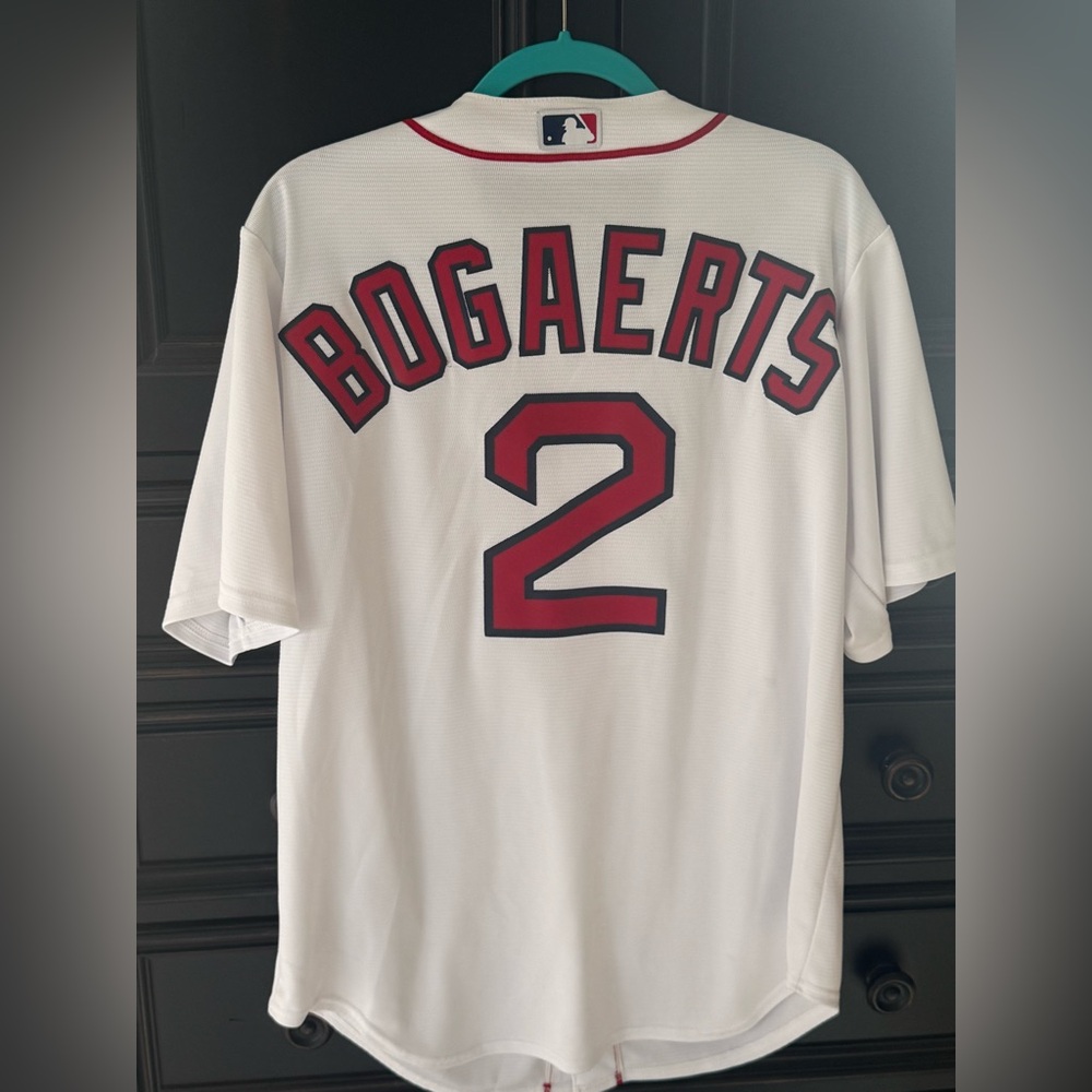 MLB RED SOXS BOGAERTS JERSEY SIZE LARGE